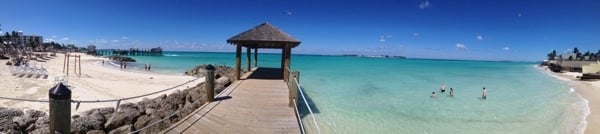 Sandals Royal Bahamian blue water