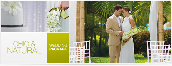 Chic and Natural Destination Wedding Package