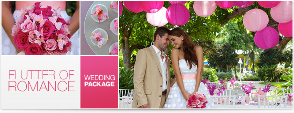 Flutter of Romance Destination Wedding Package