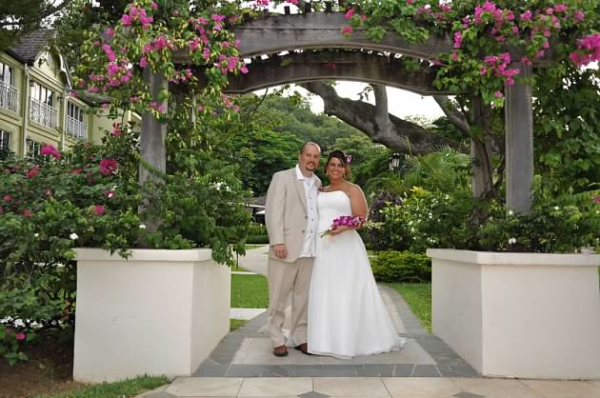 St Lucia beach wedding