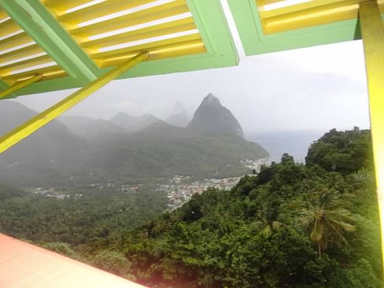 St Lucia Pitons