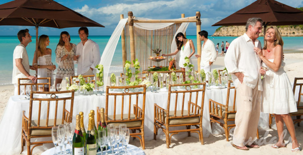 Reames, Reti exchange vows, Celebrations