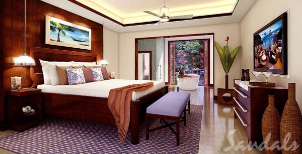 honeymoon suite sandals lasource grenada
