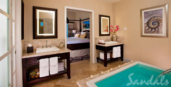 honeymoon suite sandals grande riviera