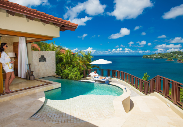 Sandals La Toc St Lucia suite with private pool resized 600