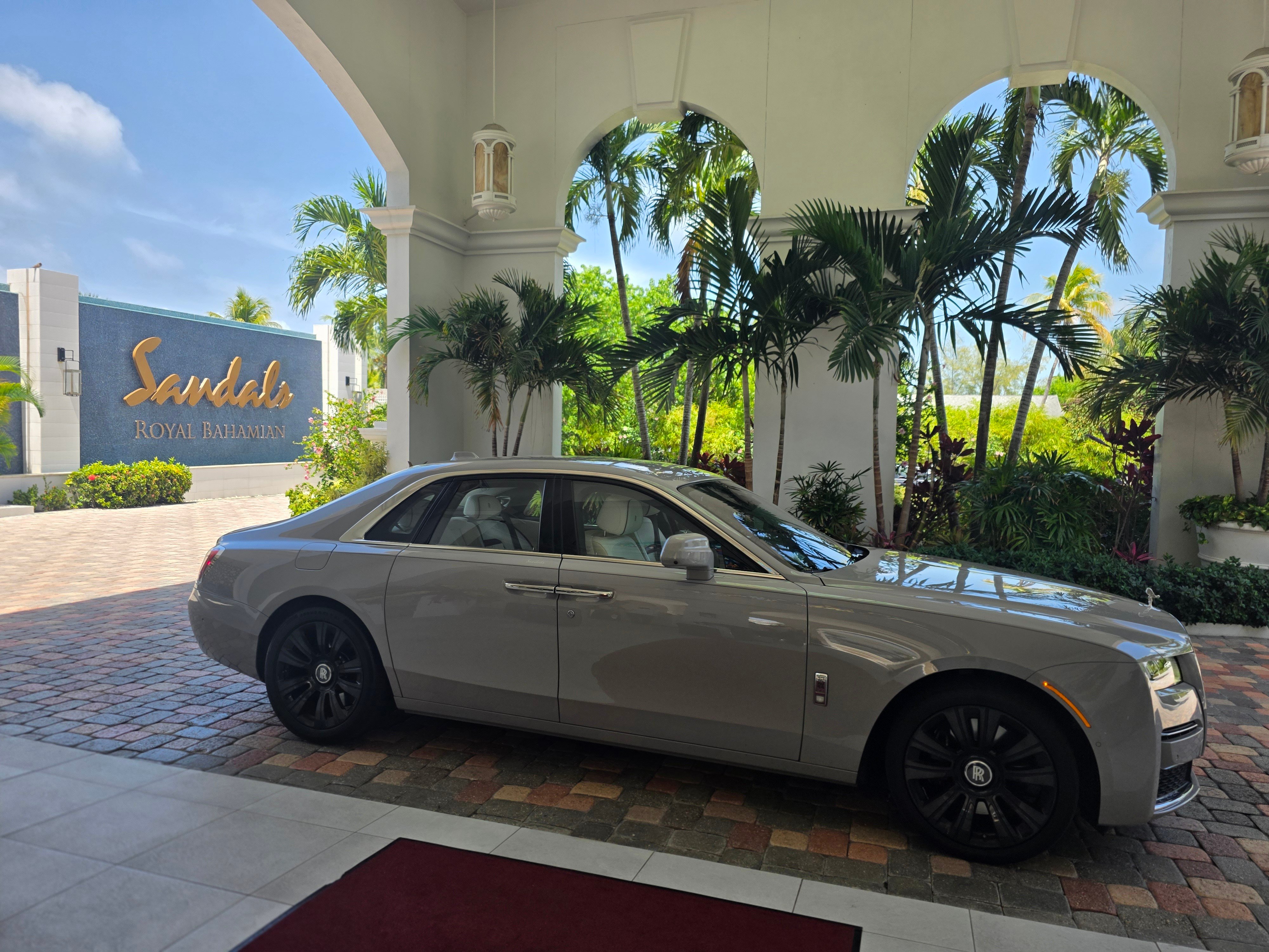 Sandals Royal Bahamian Rolls Royce