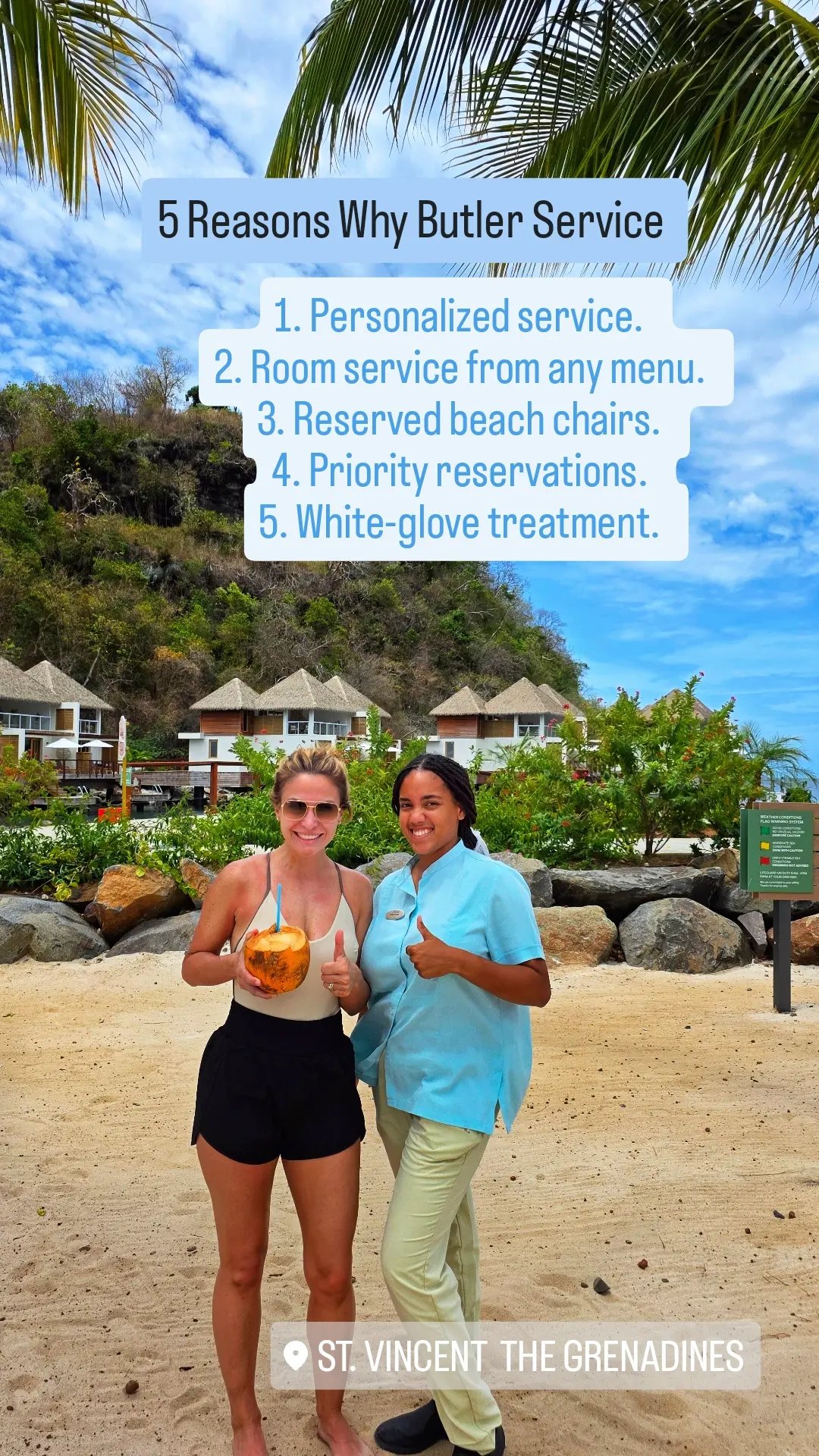 Sandals St Vincent Butler Service 