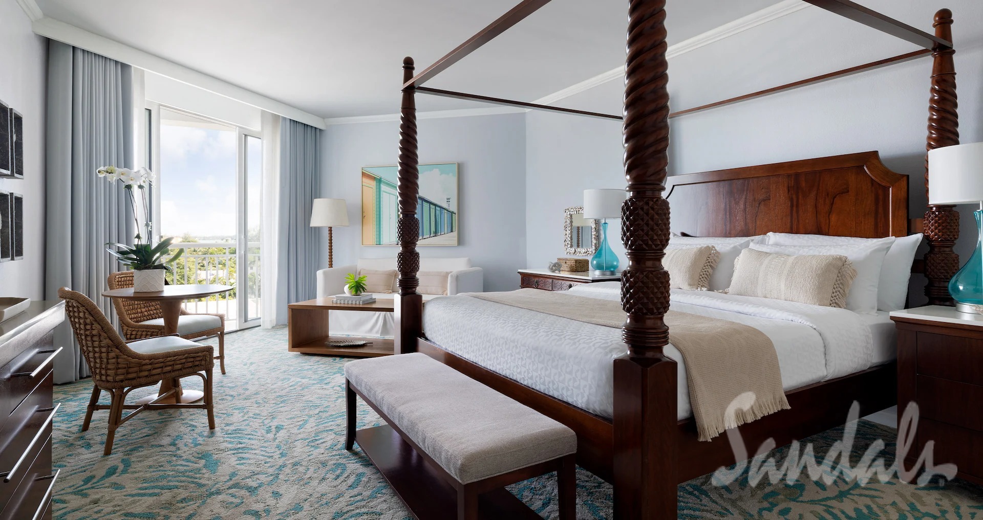 Royal Bahamian - West Bay Oceanview Penthouse Club Level Suite -1