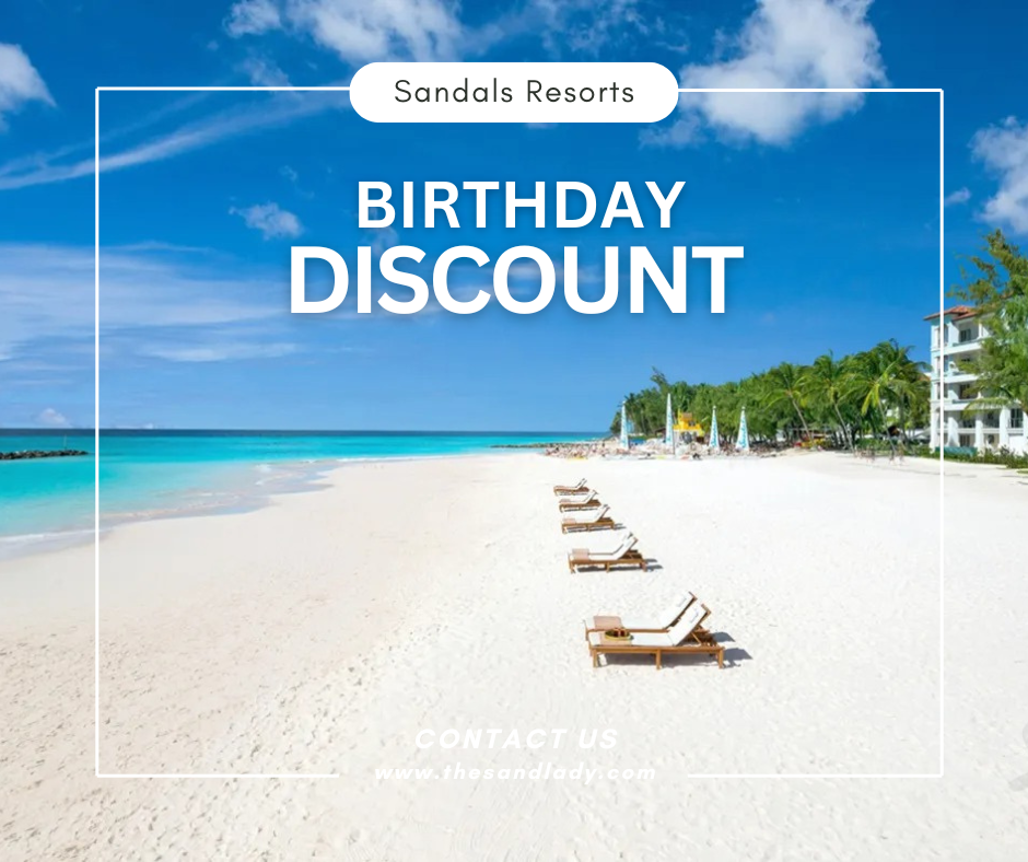 Sandals Birthday Discount