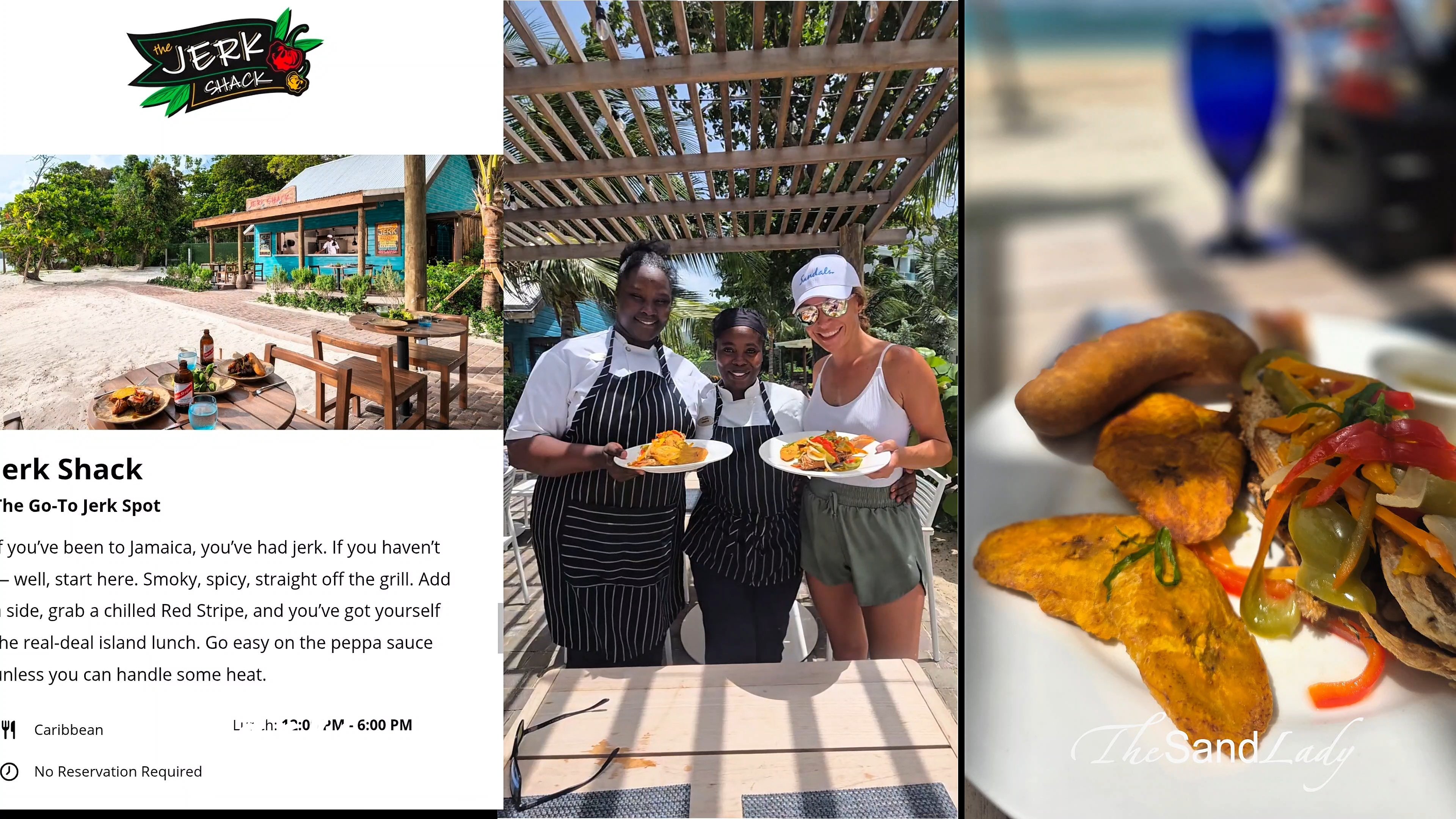 Sandals Dunns River Review Food
