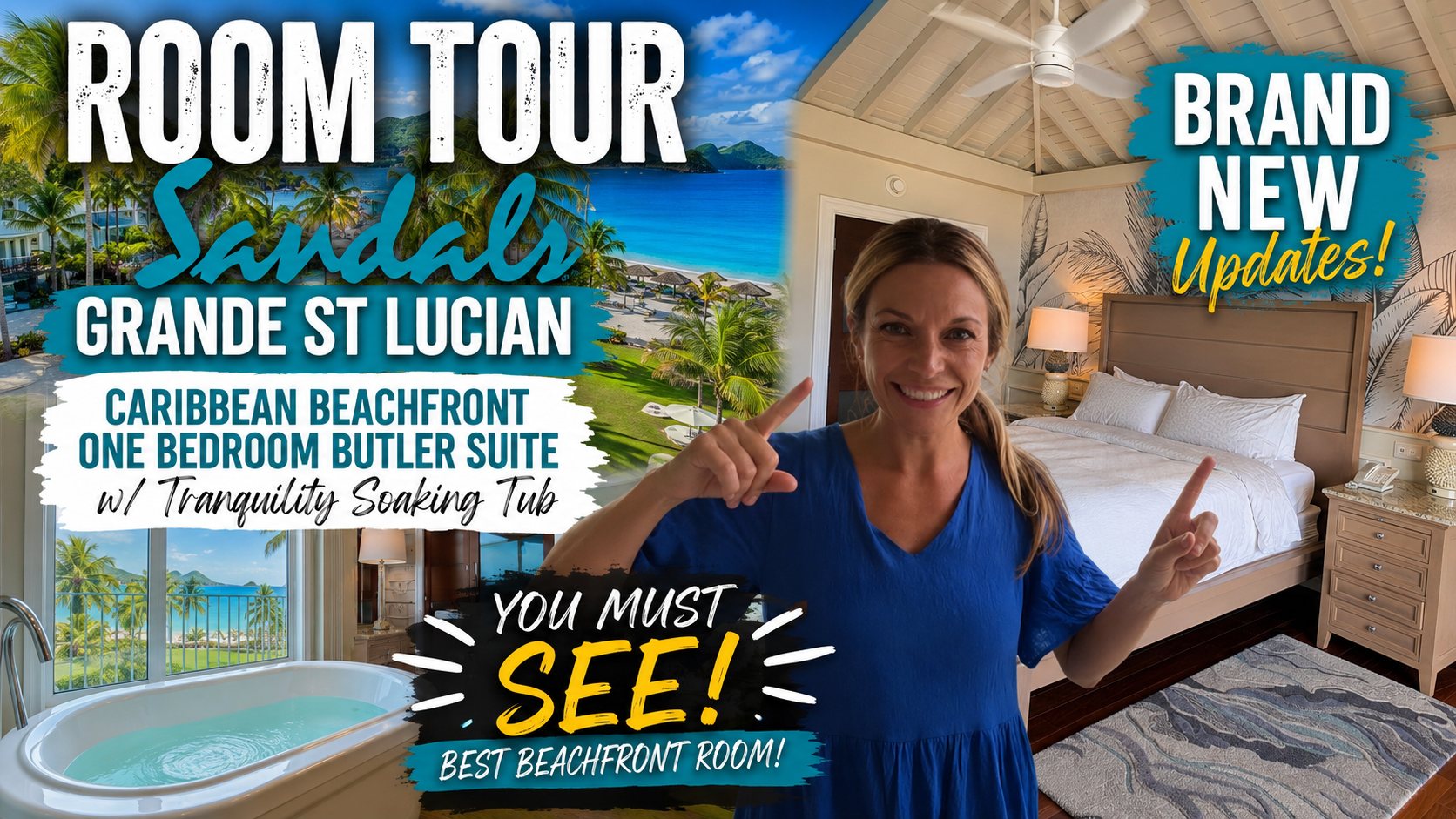 Sandals Grande St Lucian Best Room NEW