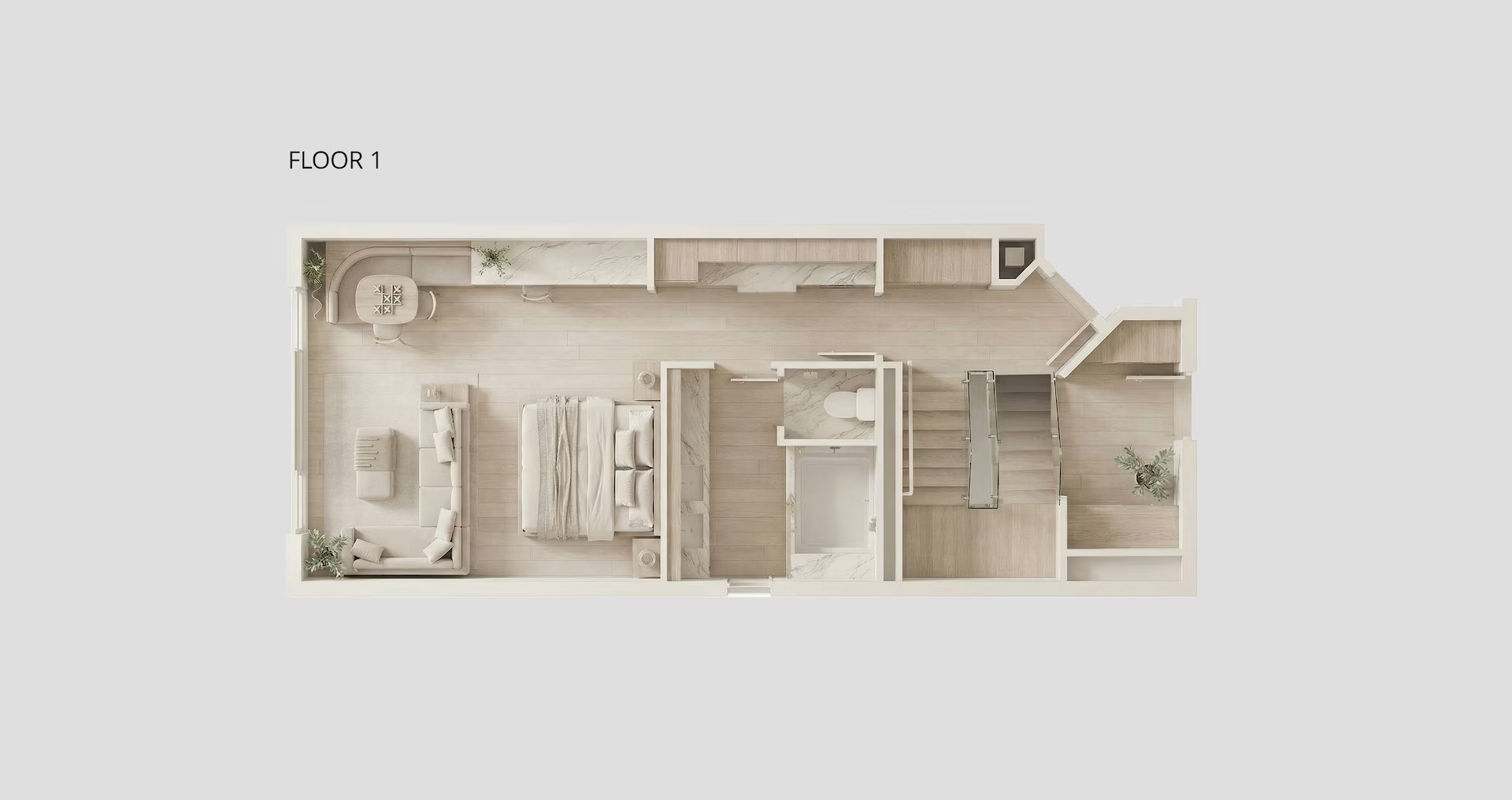 Turks & Caicos Resort & Spa - Treasure Beach Oceanview Two-Story 2-Bedroom Butler Suite-2