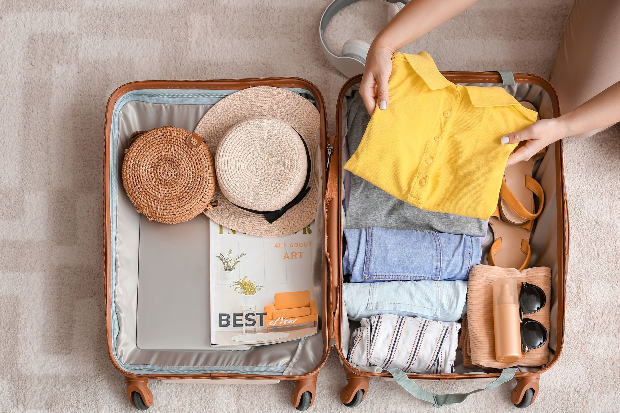 packing sandals resorts vacation
