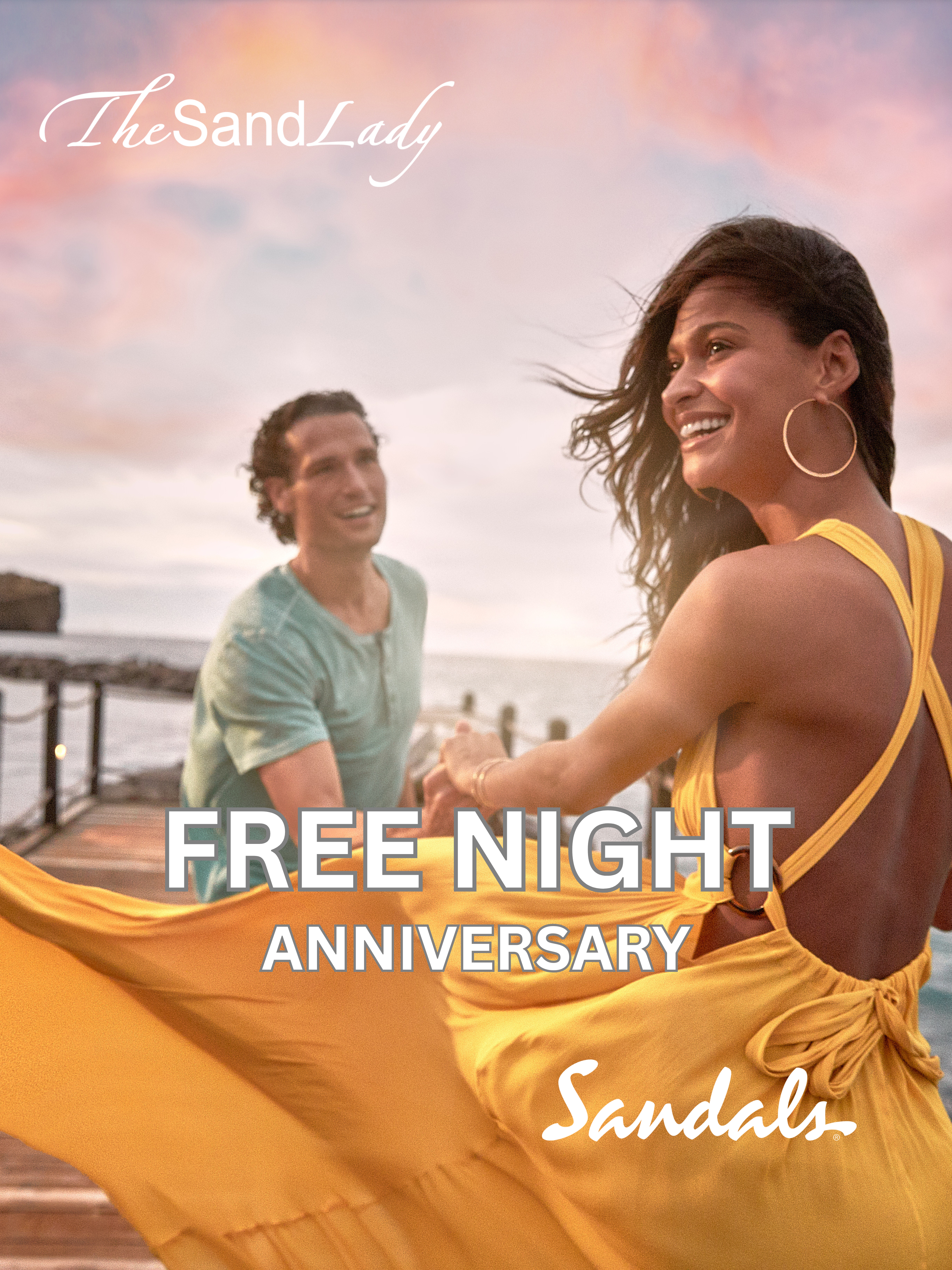 Sandals Resorts Free Anniversary Night