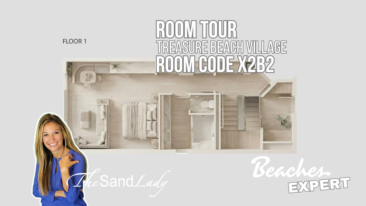 Treasure Beach Oceanview Two-Story 2-Bedroom Butler Suite Room X2B2